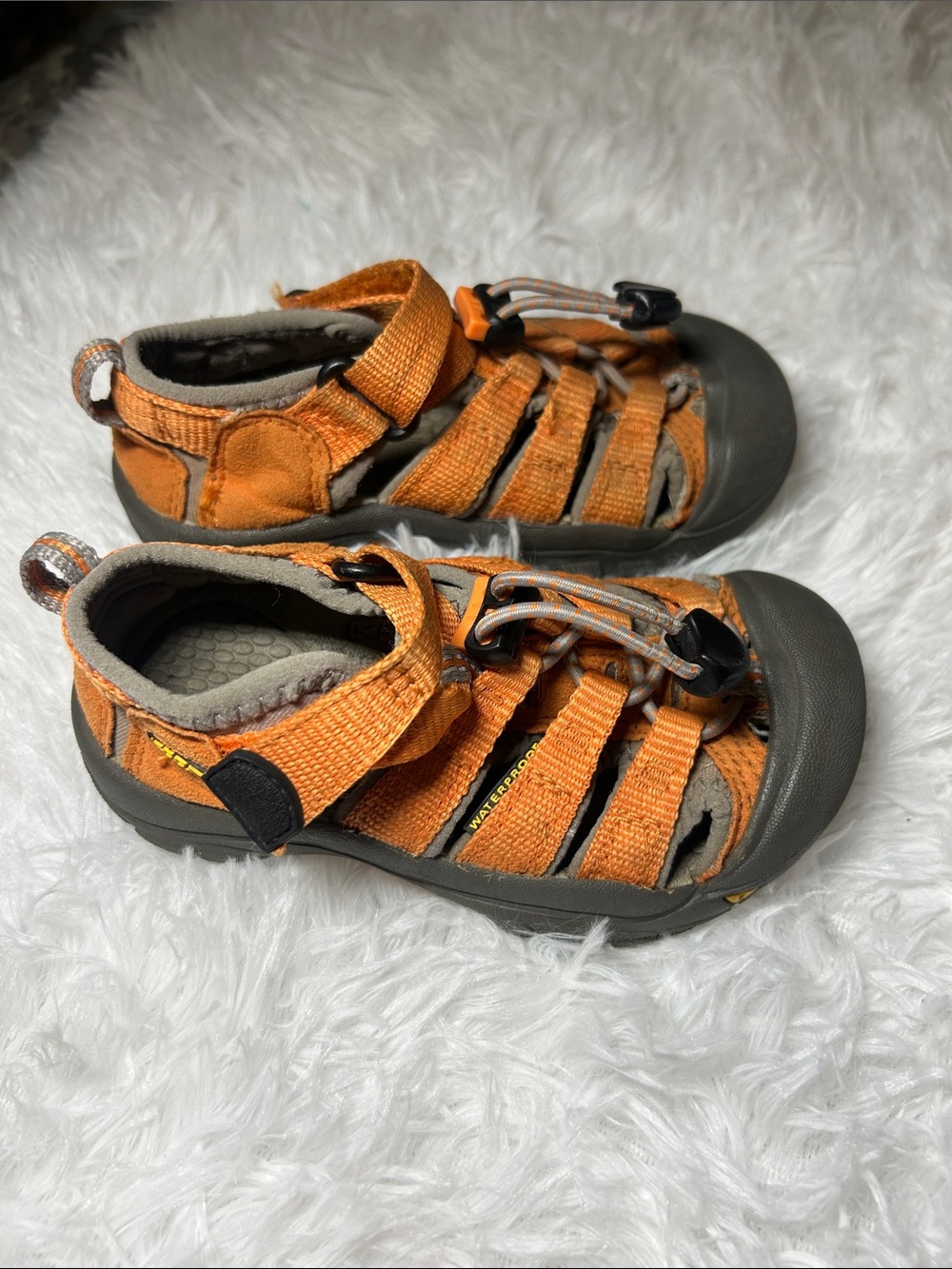 KEEN Kids' Orange Closed-Toe Sandals